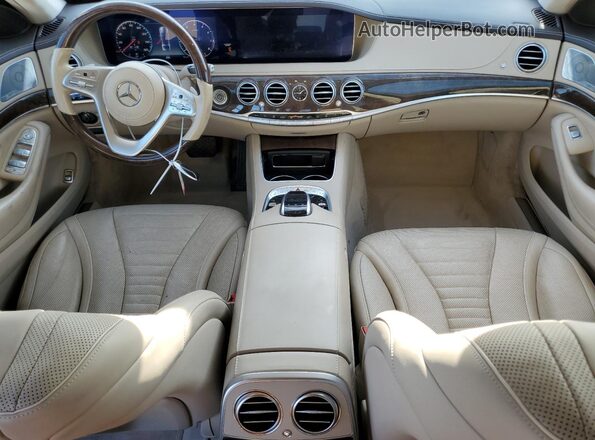 WDDUG8GB1JA381006 2018 MERCEDES-BENZ S-CLASS Белый 
