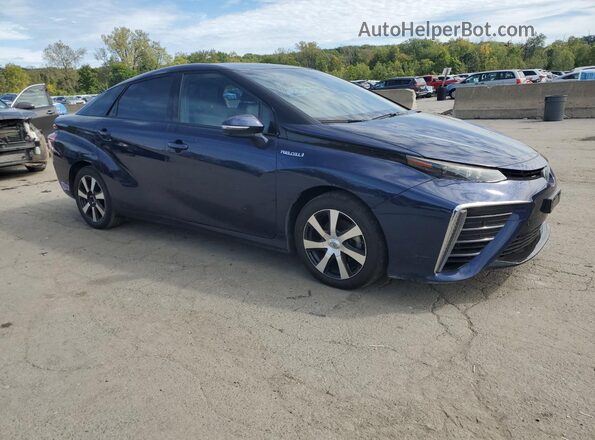 JTDBVRBD2KA006023 2019 TOYOTA MIRAI Blue წინა ხედი