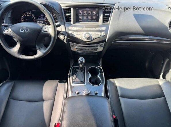 5N1DL0MM9LC538281 2020 INFINITI QX60 Blue Սարքավորումների վահանակի տեսք
