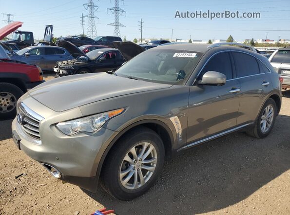 JN8CS1MW5GM750447 2016 INFINITI QX70 Gray 