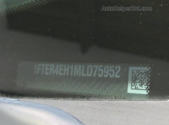 1FTER4EH1MLD75952 2021 FORD RANG Black 