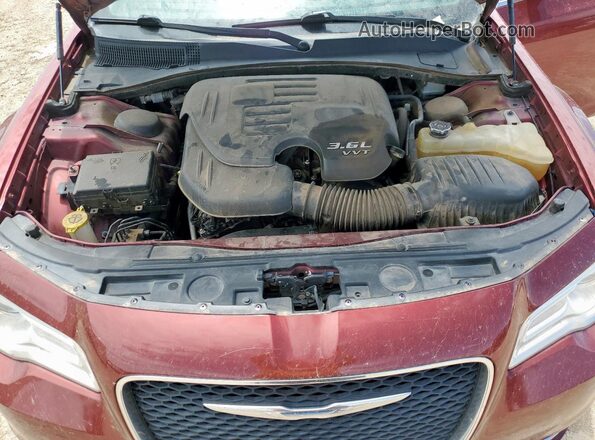 2C3CCAAG6JH191608 2018 CHRYSLER 300 Темно-бордовый 