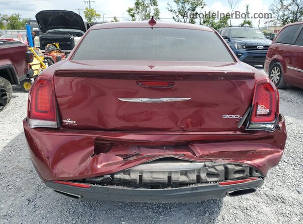 2C3CCABG0JH222592 2018 CHRYSLER 300 Burgundy 