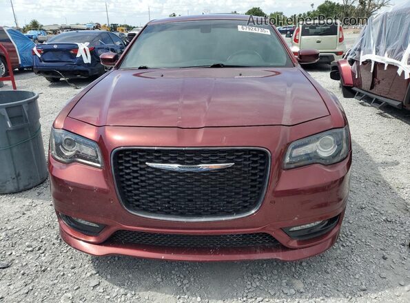 2C3CCABG0JH222592 2018 CHRYSLER 300 Burgundy 