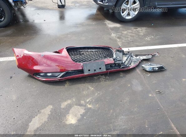 2C3CCABG4PH644535 2023 CHRYSLER 300 Бордовый Вид щитка приборов