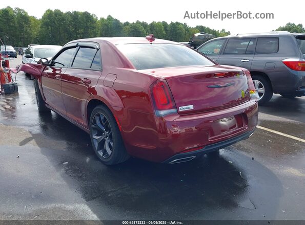 2C3CCABG4PH644535 2023 CHRYSLER 300 Бордовый Задняя левая четверть