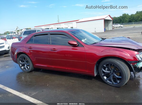 2C3CCABG4PH644535 2023 CHRYSLER 300 Бордовый Панорамный вид салона 360°
