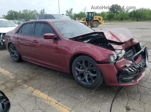 2C3CCABT4LH225706 2020 CHRYSLER 300 Темно-бордовый Передняя правая четверть