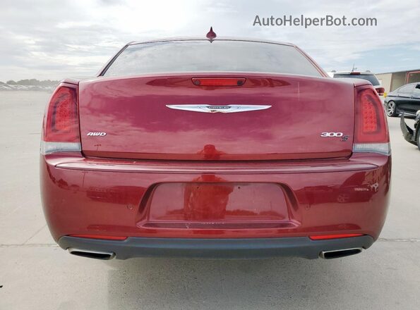 2C3CCAGG2JH300492 2018 CHRYSLER 300 Maroon 