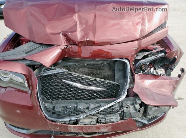 2C3CCAGG2JH300492 2018 CHRYSLER 300 Maroon 