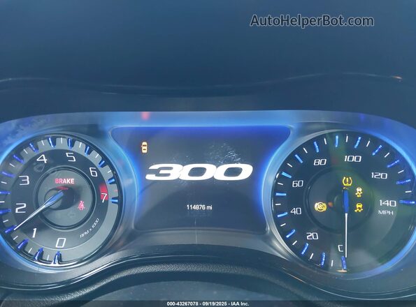 2C3CCAGG5KH561486 2019 CHRYSLER 300 Gray Widok tylnych siedzeń