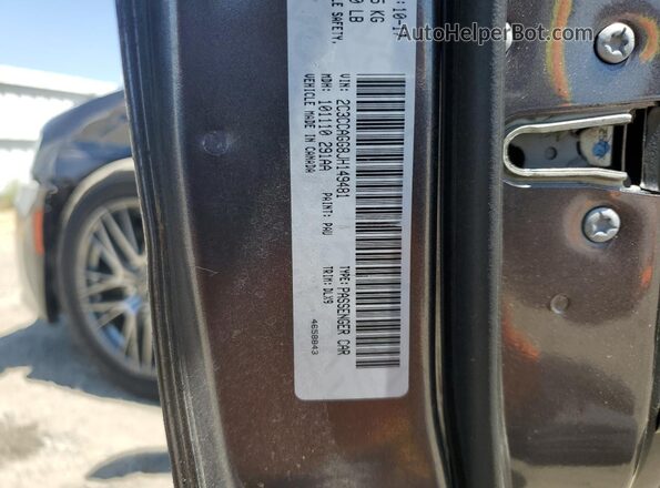 2C3CCAGG8JH149481 2018 CHRYSLER 300 Gray 