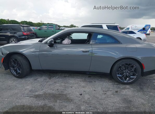 2C3CDBCKXSR542942 2025 DODGE CHARGER Серый Вид задней части салона