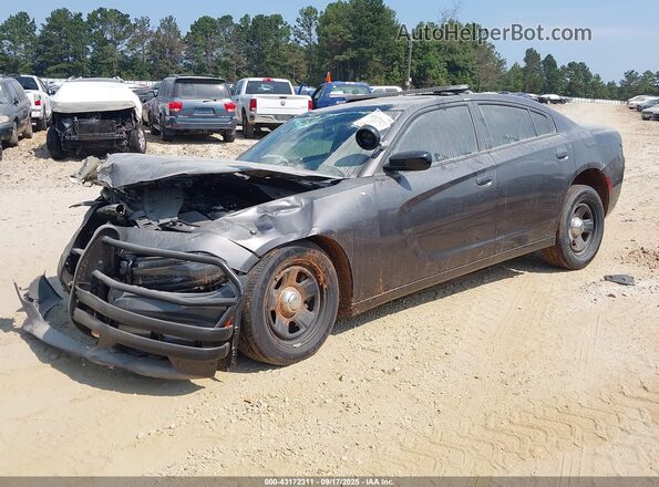 2C3CDXATXPH535429 2023 DODGE CHARGER Gray წინა მარცხენა ხედი სამი მეოთხედიდან