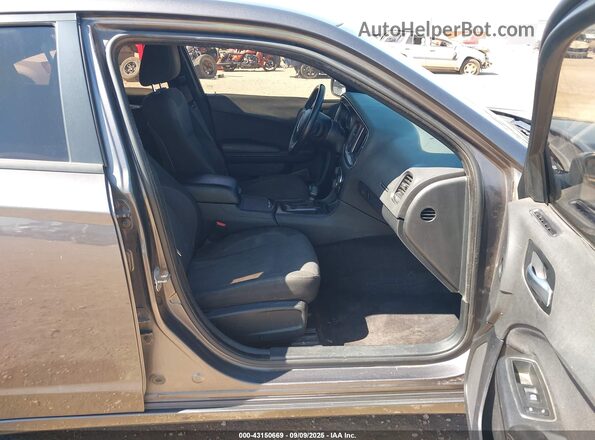 2C3CDXBG0JH335412 2018 DODGE CHARGER Pewter წინა სალონის ხედი