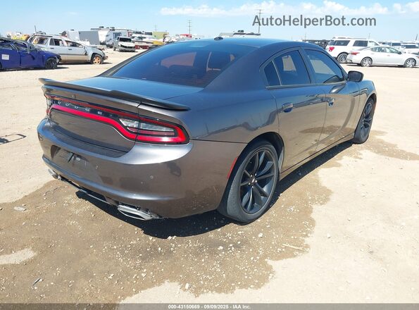 2C3CDXBG0JH335412 2018 DODGE CHARGER Pewter უკანა მარჯვენა