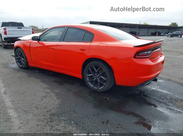 2C3CDXBG1MH602125 2021 DODGE CHARGER Orange Հետևի ձախ
