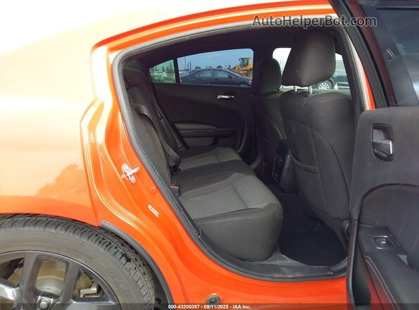 2C3CDXBG1MH602125 2021 DODGE CHARGER Orange VIN կոդի պիտակի տեսք