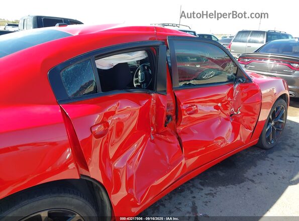 2C3CDXBG1NH208495 2022 DODGE CHARGER Красный Вид спереди