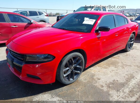 2C3CDXBG1NH208495 2022 DODGE CHARGER Красный Передняя левая четверть
