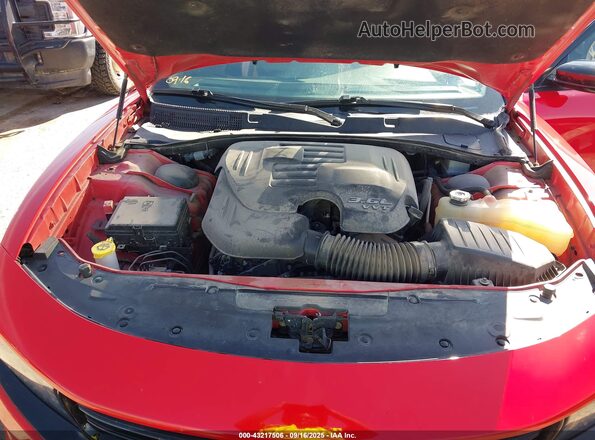 2C3CDXBG1NH208495 2022 DODGE CHARGER Красный Вид сзади