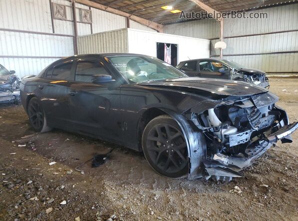 2C3CDXBG2MH608824 2021 DODGE CHARGER Black Передня права чверть