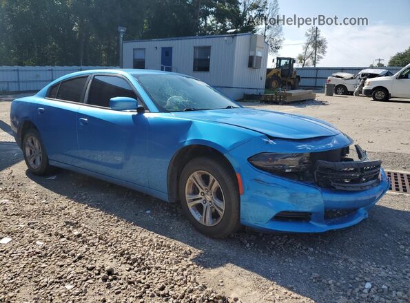 2C3CDXBG3JH335291 2018 DODGE CHARGER Blue 