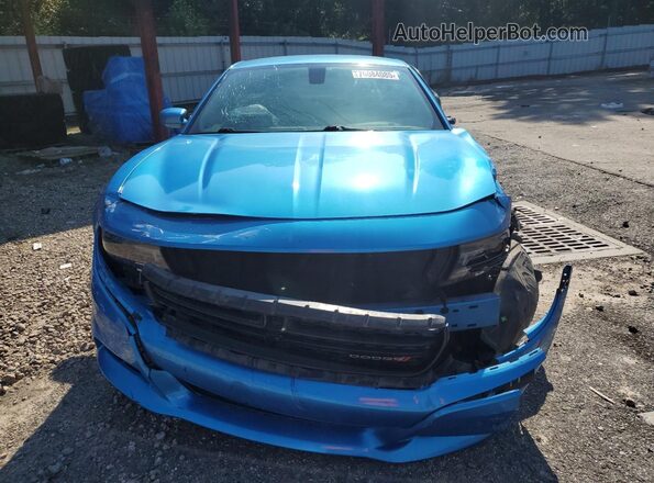 2C3CDXBG3JH335291 2018 DODGE CHARGER Blue 