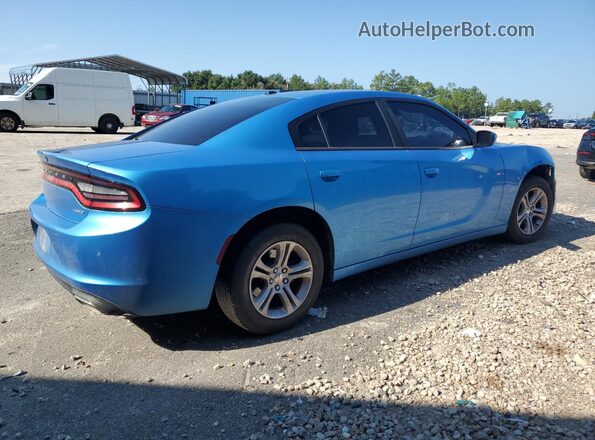 2C3CDXBG3JH335291 2018 DODGE CHARGER Blue 