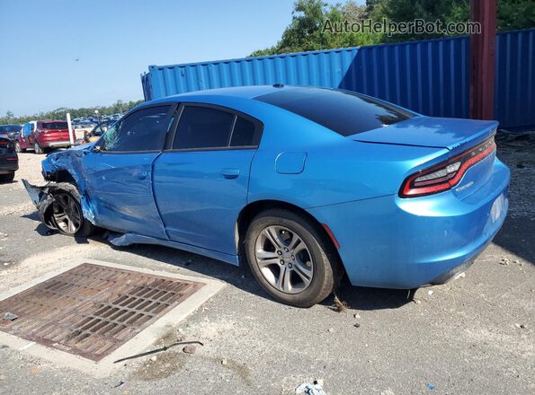 2C3CDXBG3JH335291 2018 DODGE CHARGER Blue 