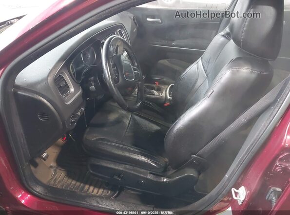 2C3CDXBG3MH522373 2021 DODGE CHARGER Red Вид салону спереду