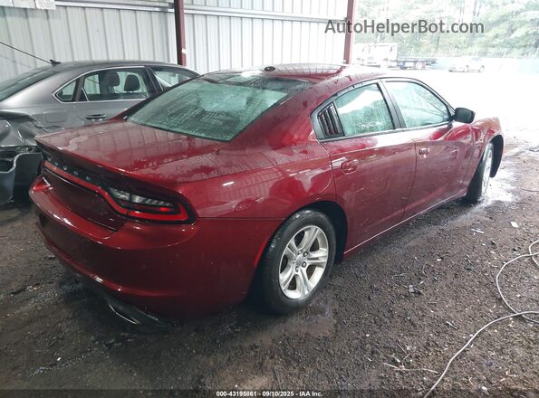 2C3CDXBG3MH522373 2021 DODGE CHARGER Red Задня права чверть