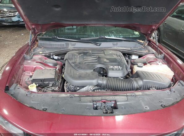 2C3CDXBG3MH522373 2021 DODGE CHARGER Red Вид ззаду