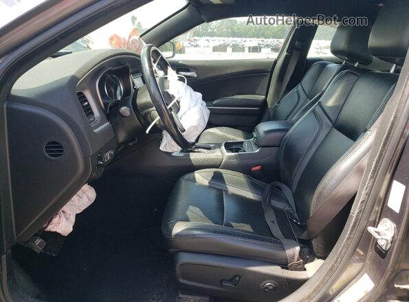 2C3CDXBG4LH144112 2020 DODGE CHARGER Серый Вид салона спереди