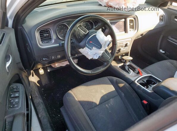 2C3CDXBG5NH238972 2022 DODGE CHARGER White Vista del salpicadero