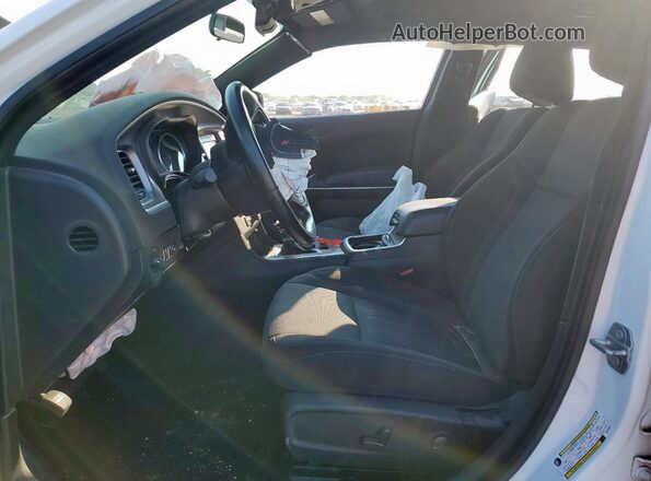2C3CDXBG5NH238972 2022 DODGE CHARGER White Vista interior delantera