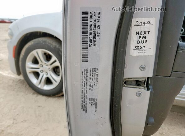 2C3CDXBG6MH536428 2021 DODGE CHARGER Серебряный 