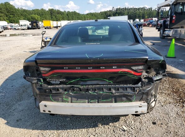 2C3CDXBG6MH628400 2021 DODGE CHARGER Black Widok z tyłu
