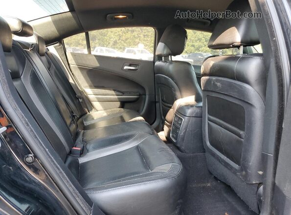 2C3CDXBG6MH628400 2021 DODGE CHARGER Black Widok tylnych siedzeń