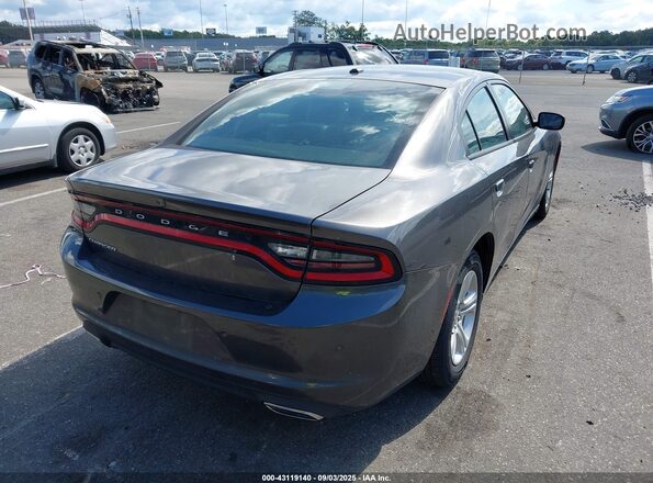 2C3CDXBG6MH632396 2021 DODGE CHARGER Gray Задня права чверть