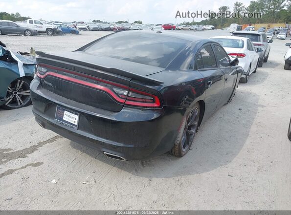 2C3CDXBG6NH153719 2022 DODGE CHARGER Black Trasero derecho