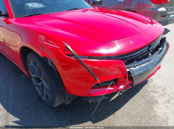 2C3CDXBG7KH666182 2019 DODGE CHARGER Red Front view
