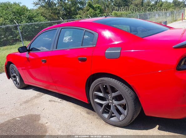 2C3CDXBG7KH666182 2019 DODGE CHARGER Red 360 interior view