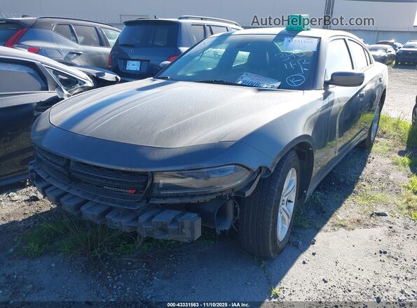 2C3CDXBG7LH101027 2020 DODGE CHARGER Gray Przód lewy
