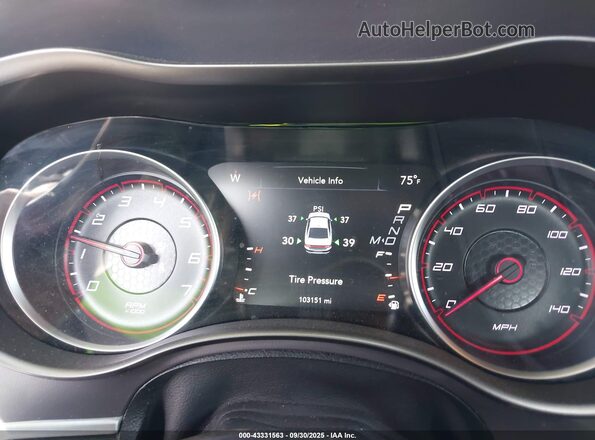 2C3CDXBG7LH101027 2020 DODGE CHARGER Gray Widok tylnych siedzeń