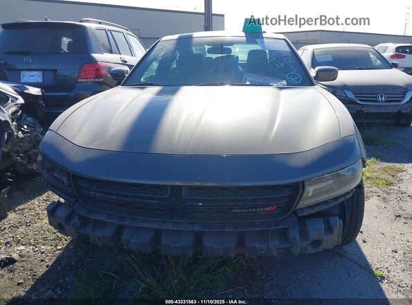2C3CDXBG7LH101027 2020 DODGE CHARGER Gray Widok wnętrza z tyłu