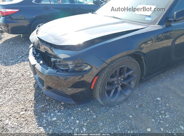 2C3CDXBG7LH117213 2020 DODGE CHARGER Black Front view