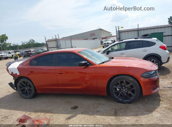2C3CDXBG7MH612920 2021 DODGE CHARGER Orange Սալոնի 360 աստիճան տեսք