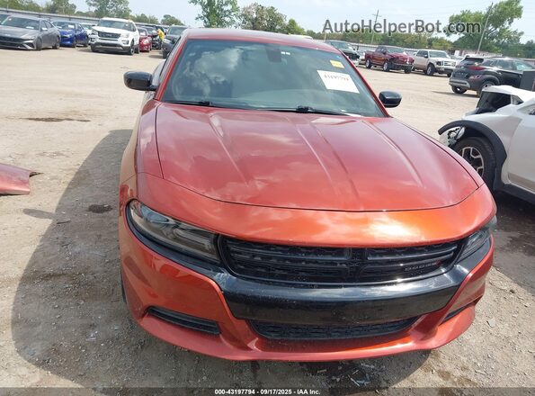 2C3CDXBG7MH612920 2021 DODGE CHARGER Orange Սալոնի հետևի տեսք