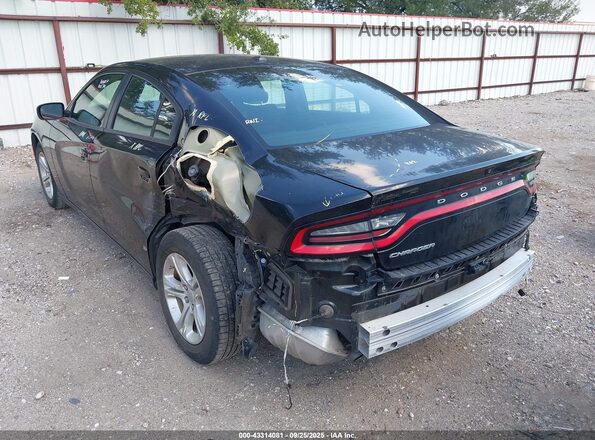 2C3CDXBG7NH200742 2022 DODGE CHARGER Black Դիմացի տեսք